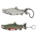 Salmon Floating Key Tag